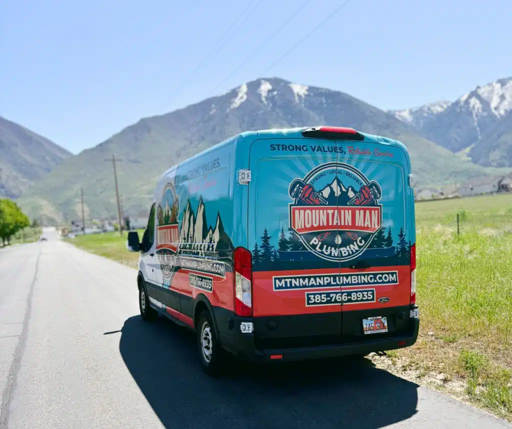 Mountain Man Plumbing service van