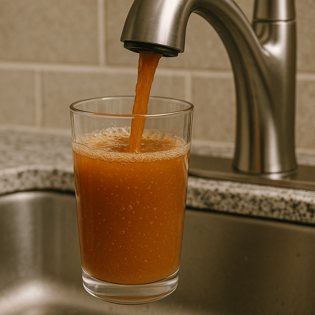 Rusty Cloudy Water Heater Issues Bluffdale