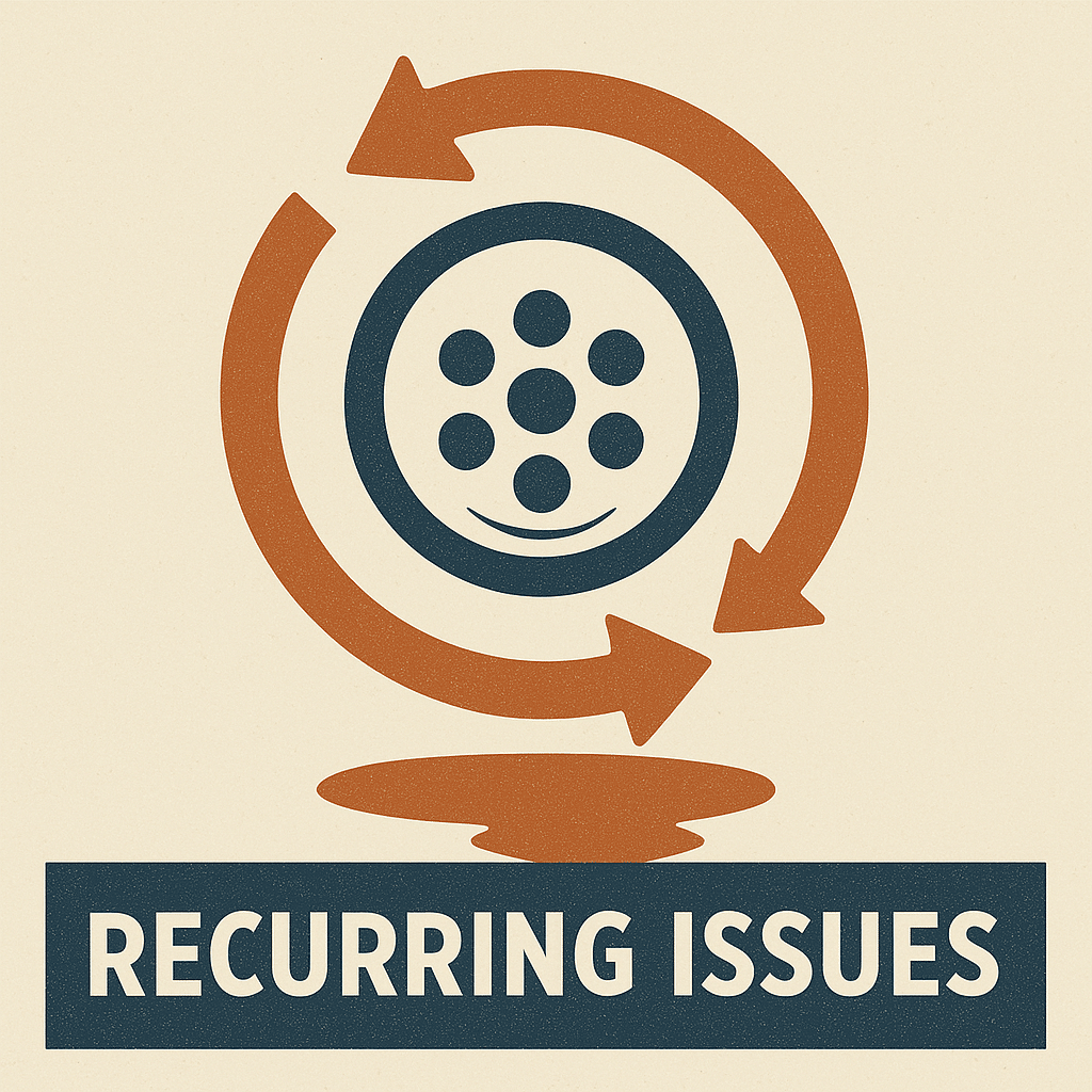 Recurring drain issues illustration by Mountain Man Plumbing
