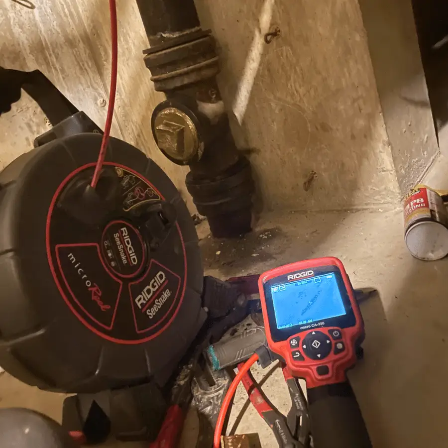 Professional Drain Cleaning Service with RIDGID Sewer Camera Inspection