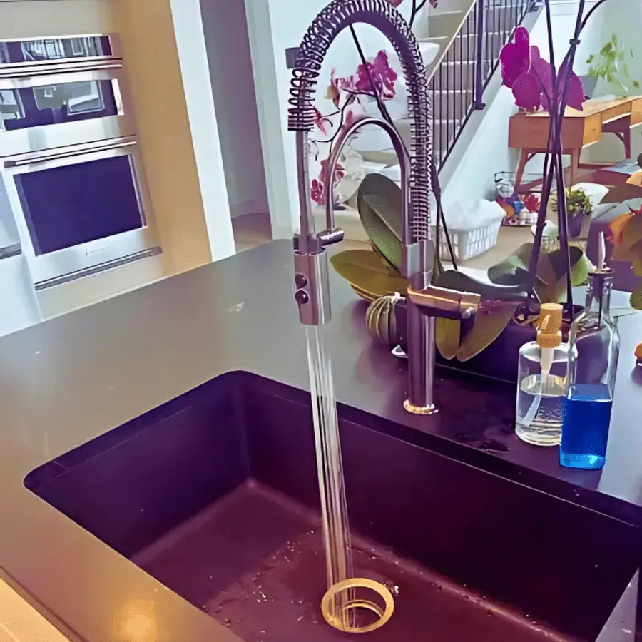 Modern Kitchen Faucet Repair and Sink Installation by Mountain Man Plumbing