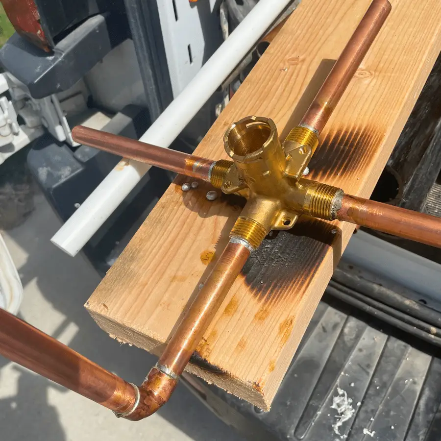 Copper Pipe Leak Repair and Soldering by Mountain Man Plumbing