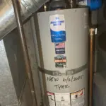Bradford White water heater installed in Taylorsville by Mountain Man Plumbing