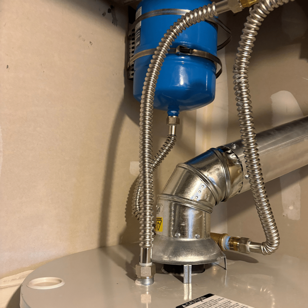 Atmospheric Bradford White water heater repaired at a Millcreek home