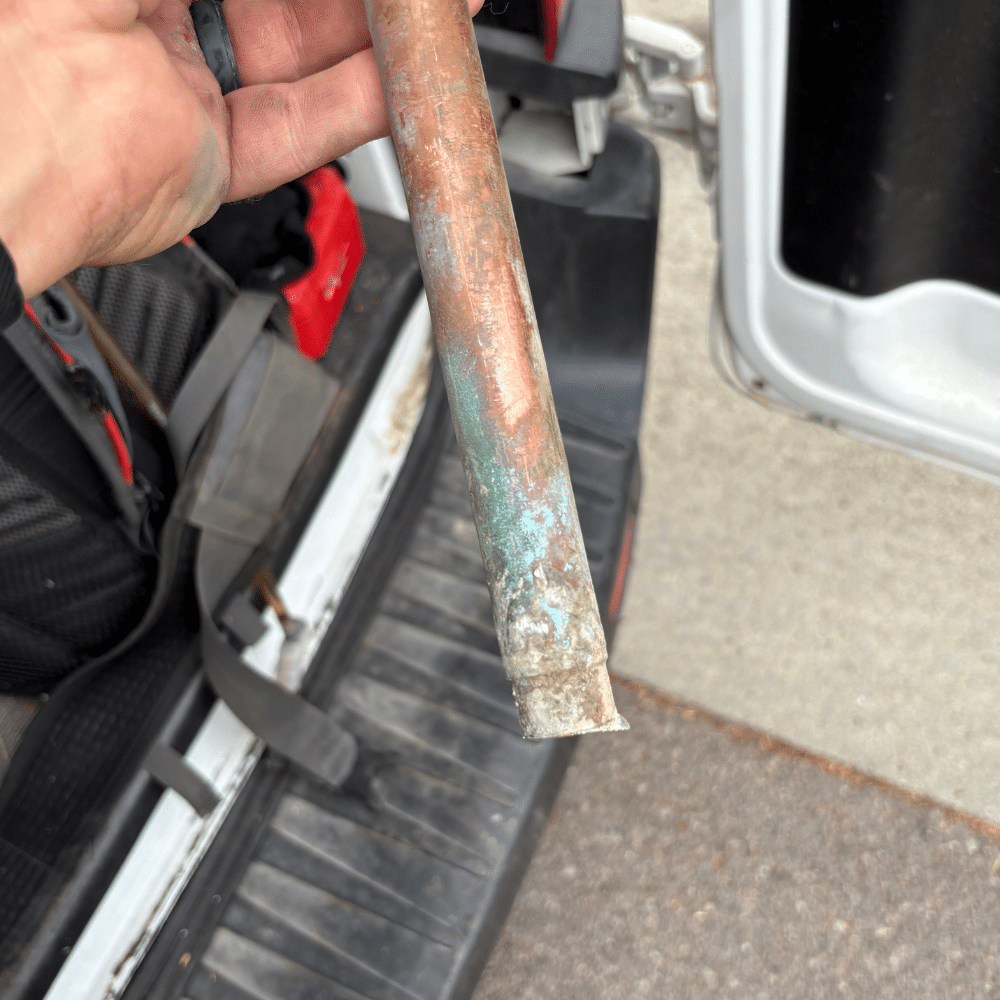 New hose bib installation flowing water Salt Lake City