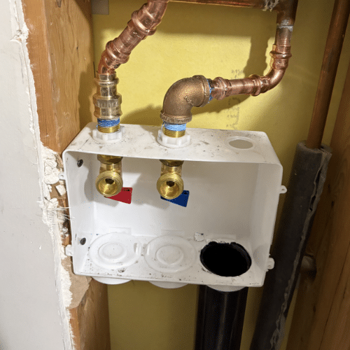 Laundry Box and Drain Repair in South Jordan by Mountain Man Plumbing
