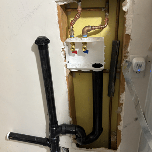 Laundry Box and Drain Repair in South Jordan by Mountain Man Plumbing