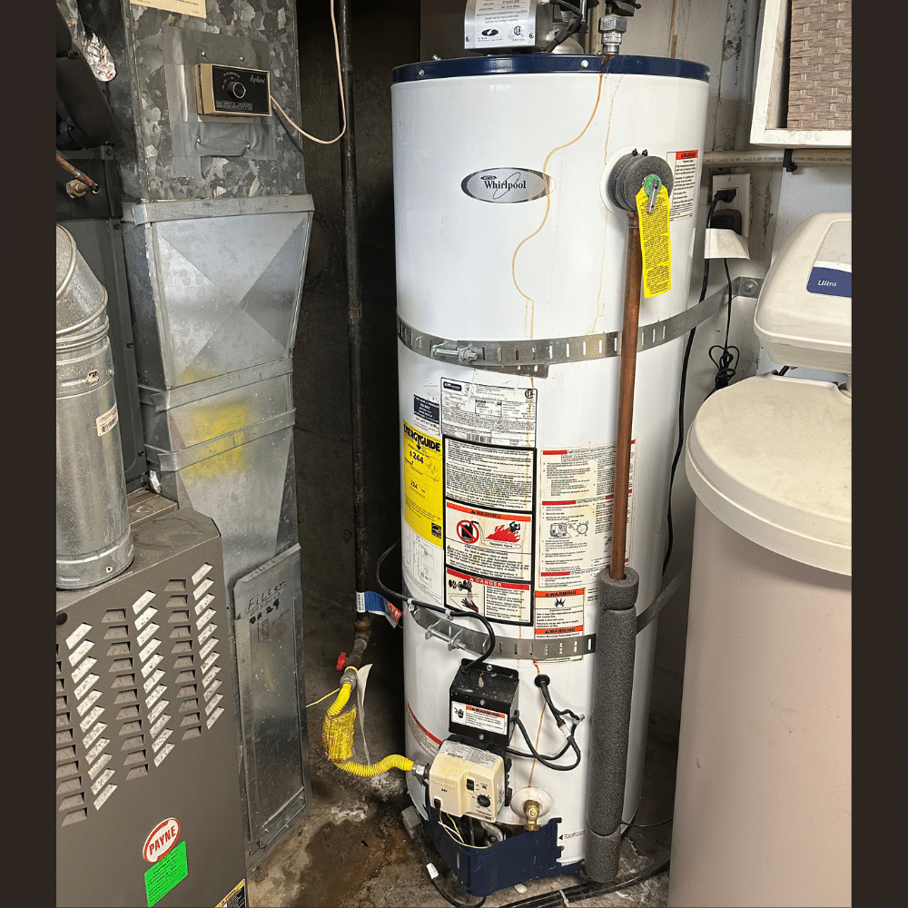 New Bradford White water heater installation in Sugarhouse by Mountain Man Plumbing