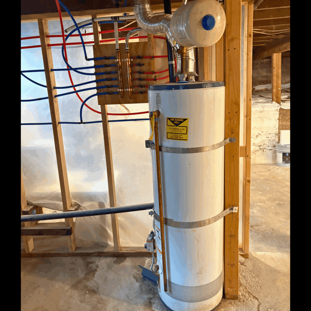 Bradford White gas water heater installed in Liberty Wells Salt Lake City