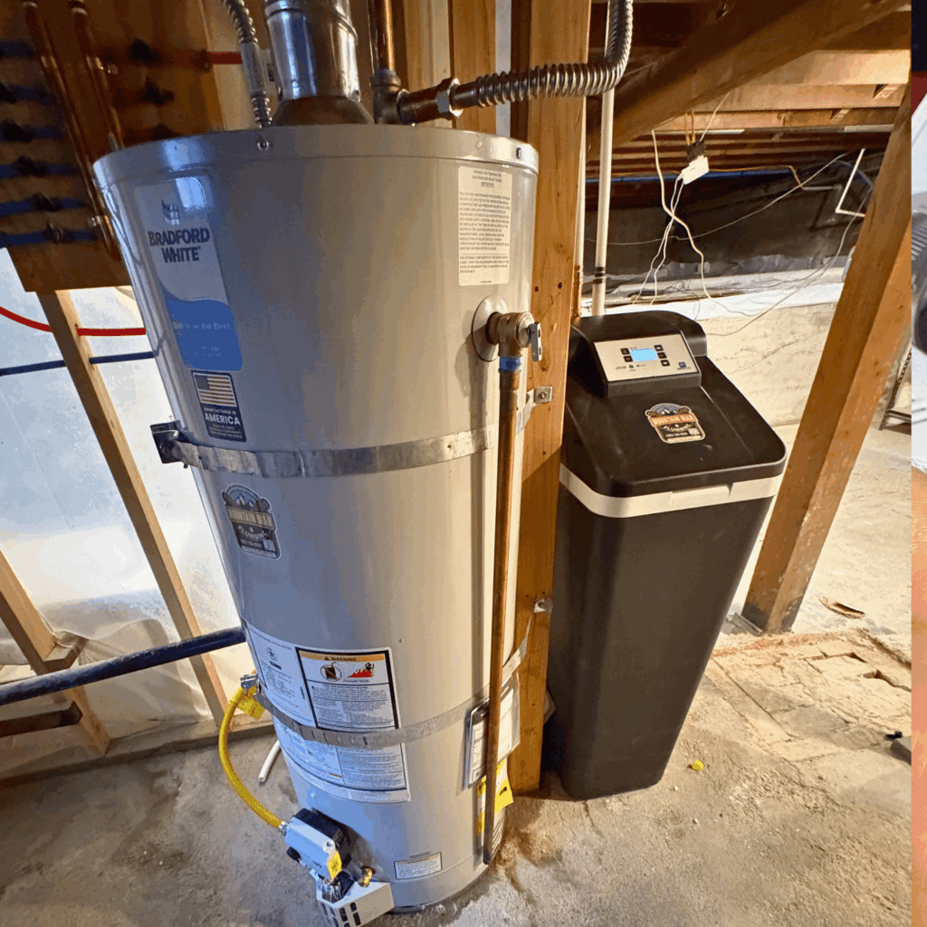 Bradford White gas water heater installed in Liberty Wells Salt Lake City