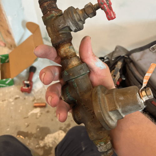 West Jordan PRV Replacement by Mountain Man Plumbing