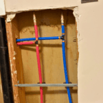 Salt Lake City laundry sink install with new basin and drain setup