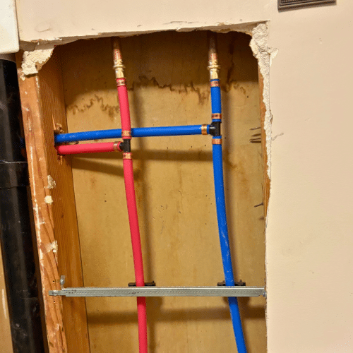 Salt Lake City laundry sink install with new basin and drain setup