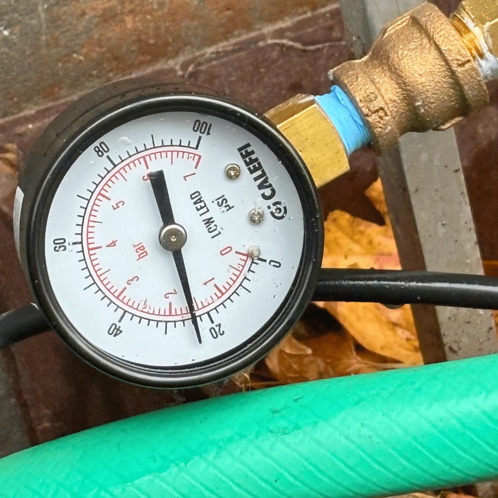 west jordan water pressure gauge reading 1 | Mountain Man Plumbing, Salt Lake City, Utah